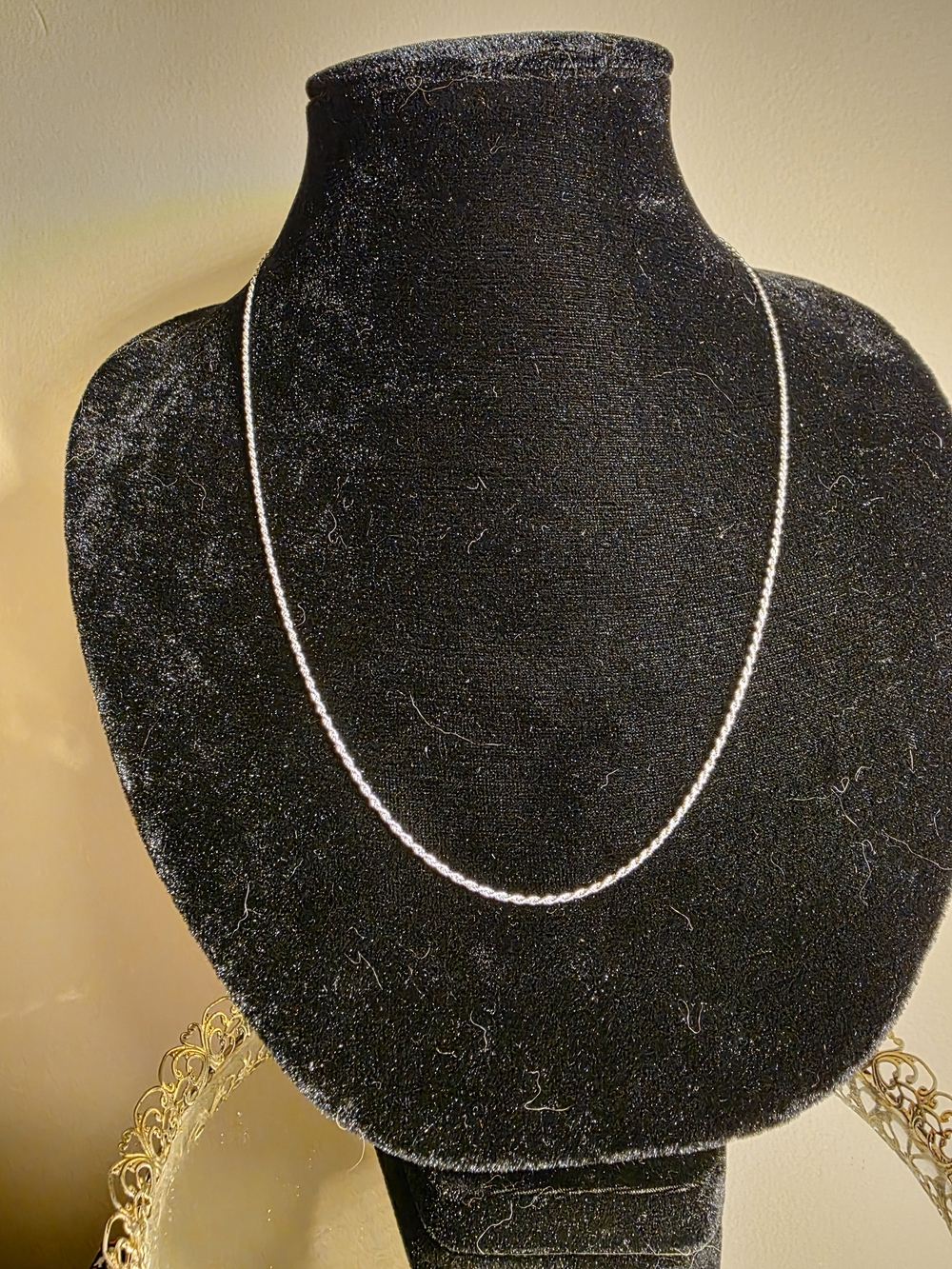 ✨️✨️ Classic 925 Sterling Silver Twisted Rope Necklace - Women Jewelry